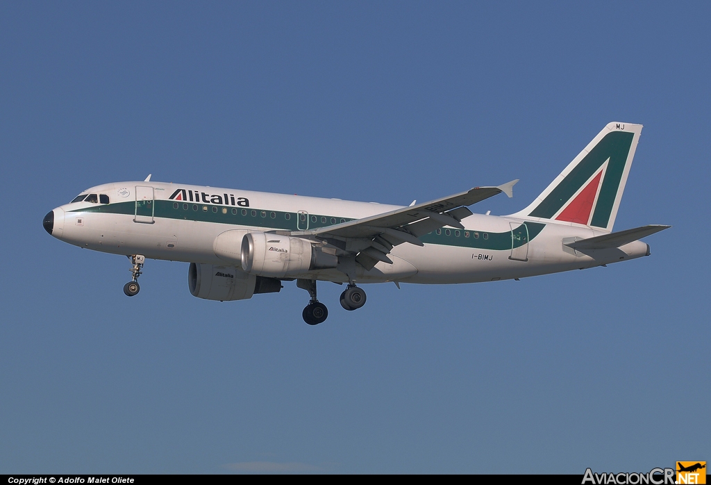 I-BIMJ - Airbus A319-112 - Alitalia