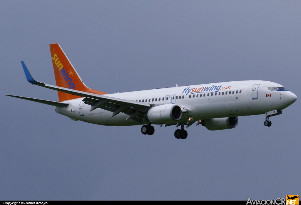C-FYLD - Boeing 737-8FH - Sunwing Airlines