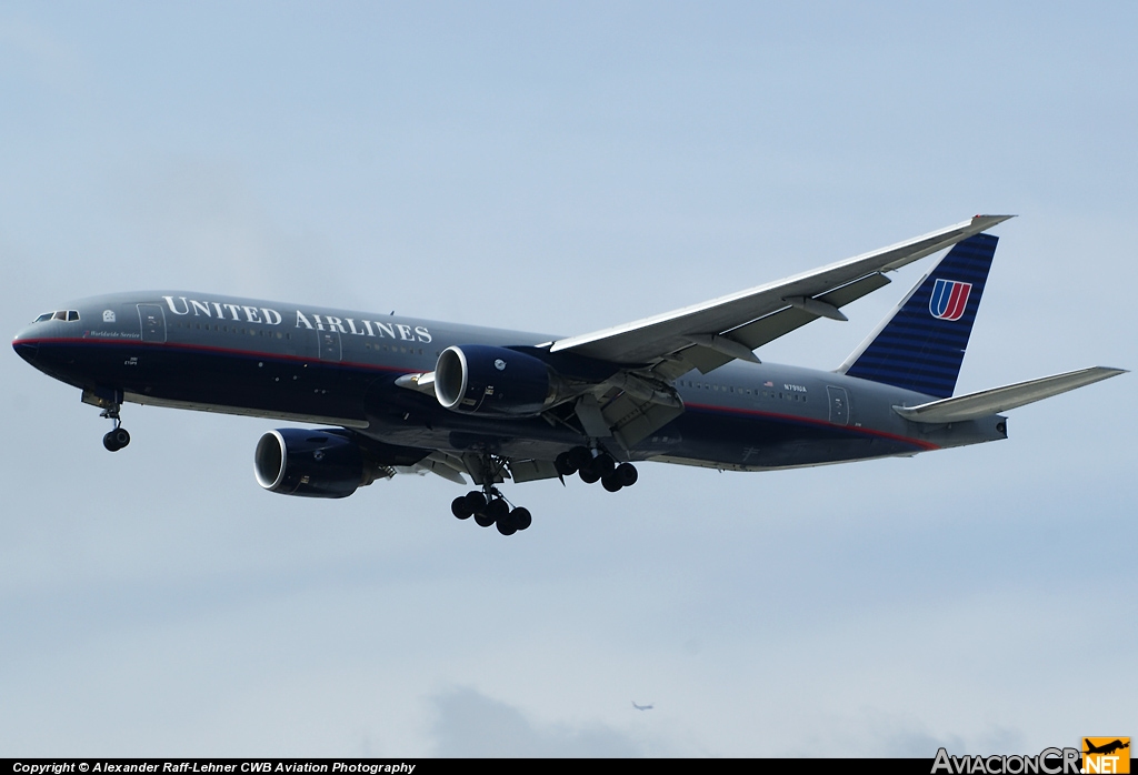 N791UA - Boeing 777-222/ER - United Airlines
