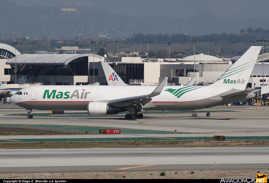 N314LA - Boeing 767-316F(ER) - Mas Air
