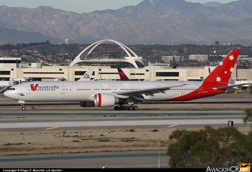 VH-VOZ - Boeing 777-3ZGER - V Australia