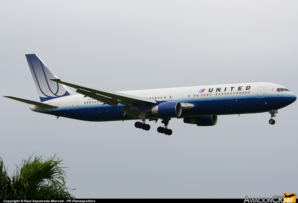 N651UA - Boeing 767-322/ER - United Airlines