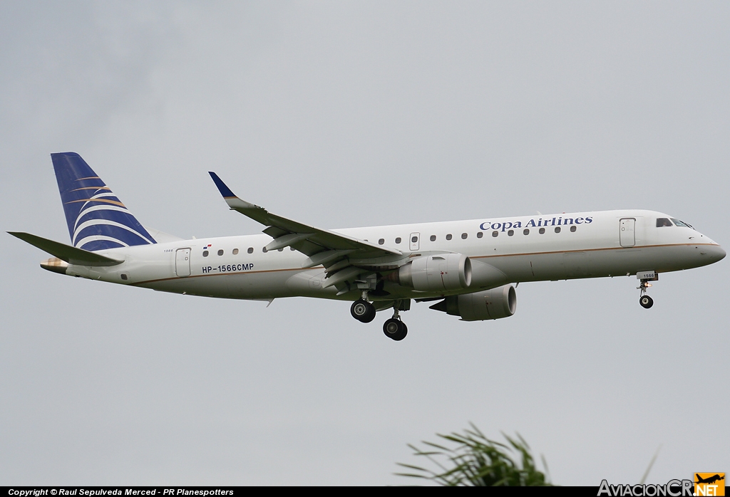 HP-1566CMP - Embraer 190-100IGW - Copa Airlines