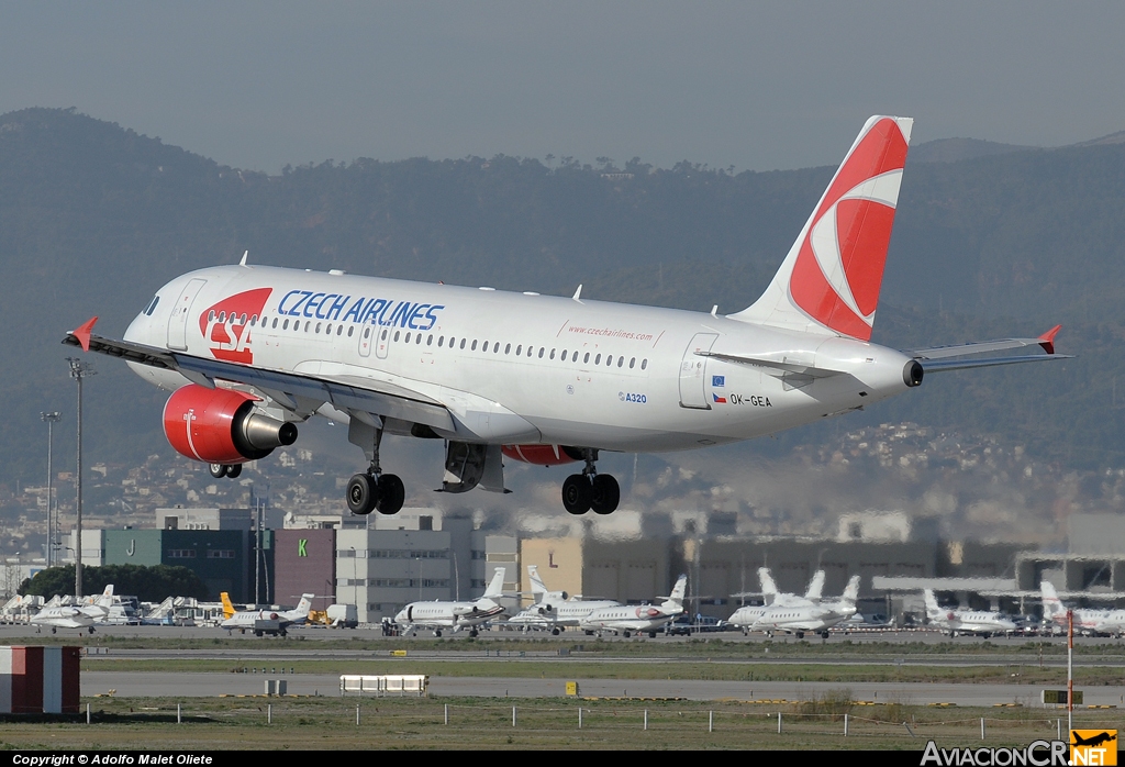 OK-GEA - Airbus A320-214 - CZECH AIRLINES