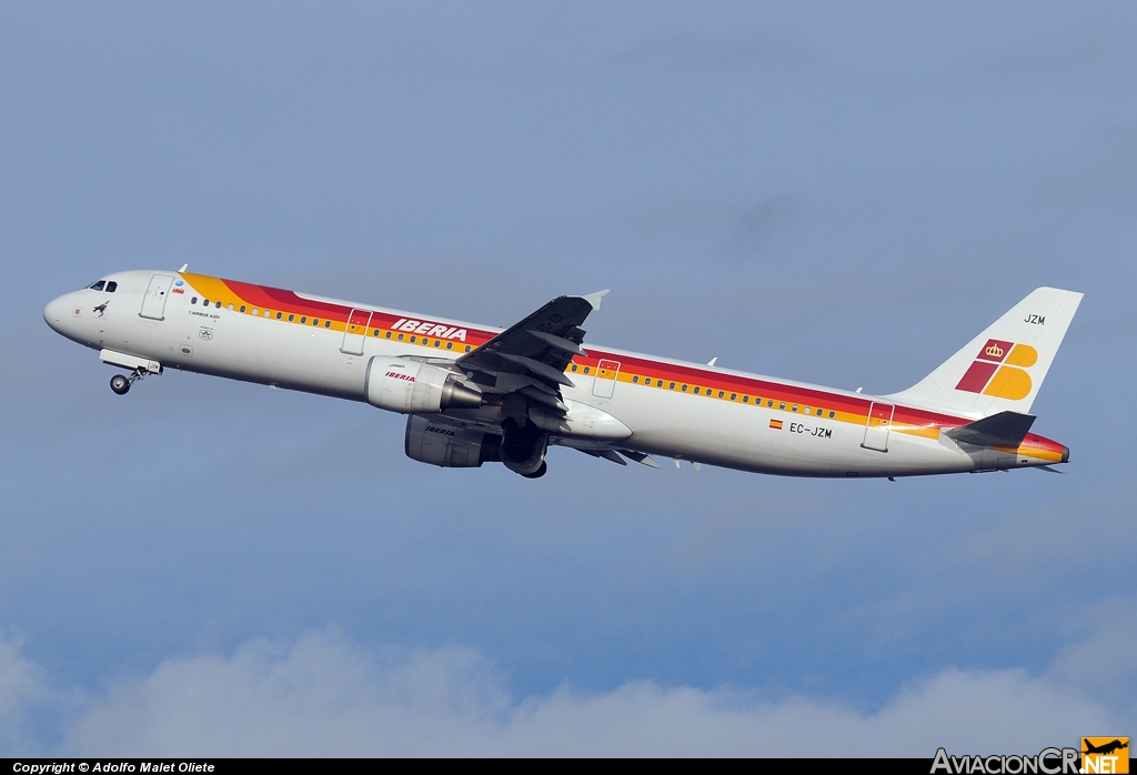 EC-JZM - Airbus A321-211 - Iberia