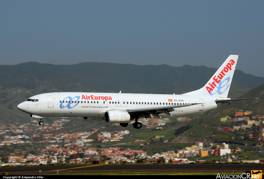 EC-HGQ - Boeing 737-85P - Air Europa