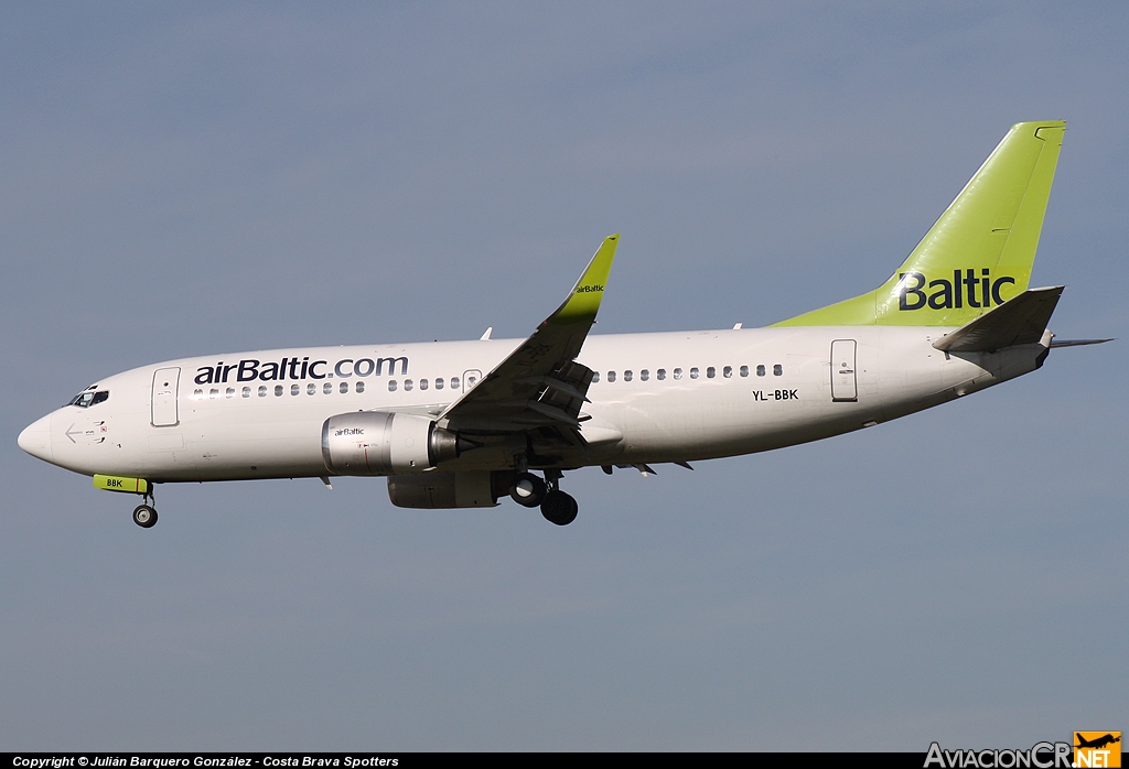 YL-BBK - BOEING 737-33V - Air Baltic