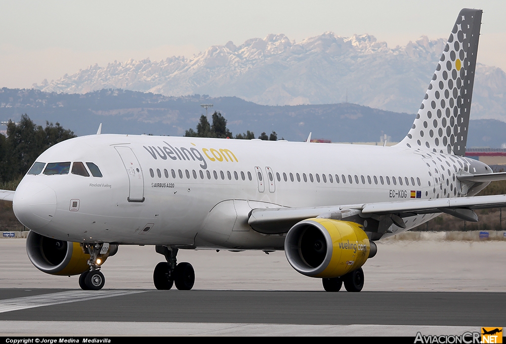 EC-KDG - Airbus A320-214 - Vueling