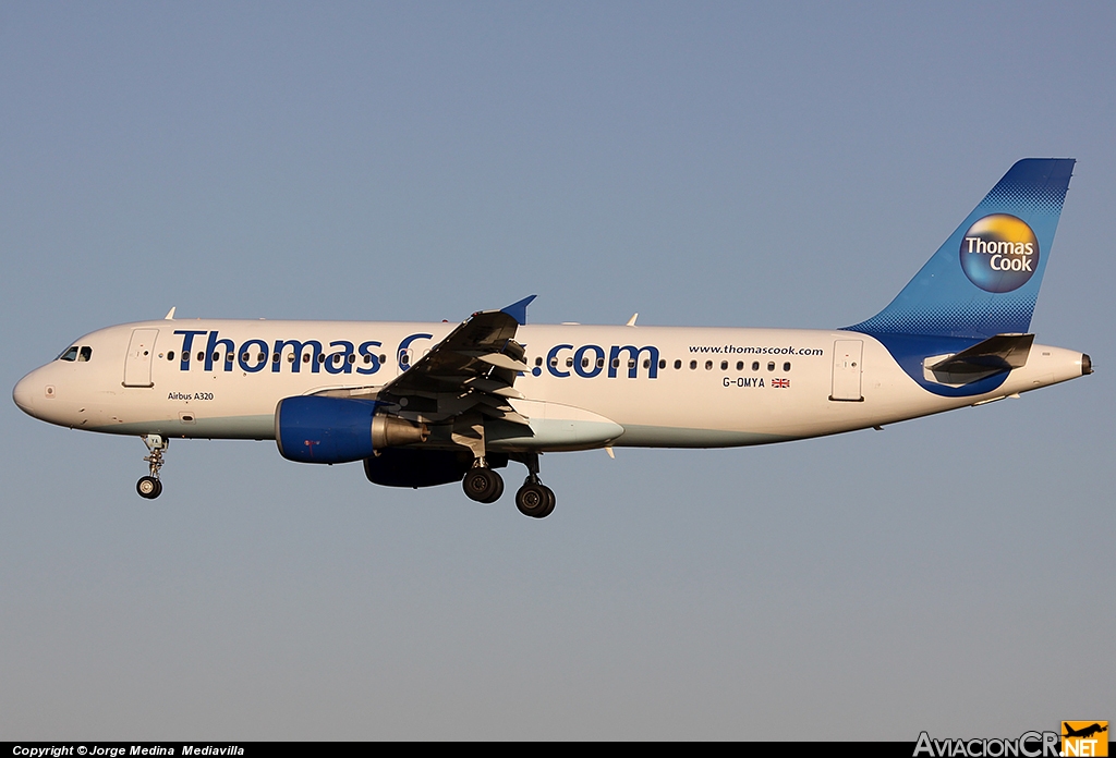 G-OMYA - Airbus A320-214 - Thomas Cook Airlines