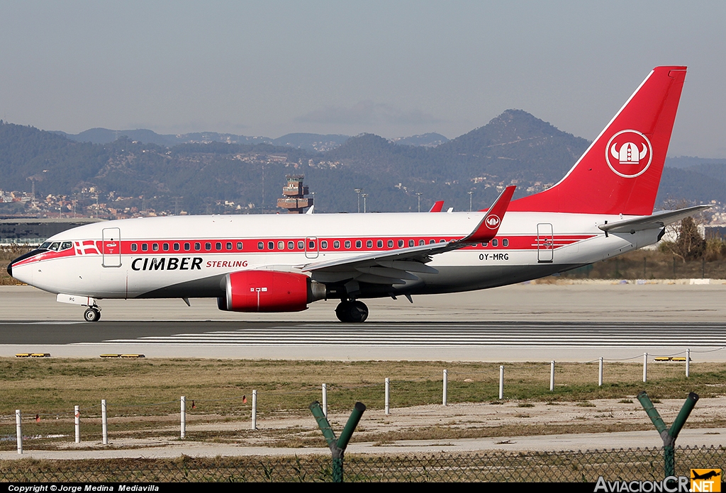 OY-MRG - Boeing 737-7L9 - Cimber Sterling Airlines