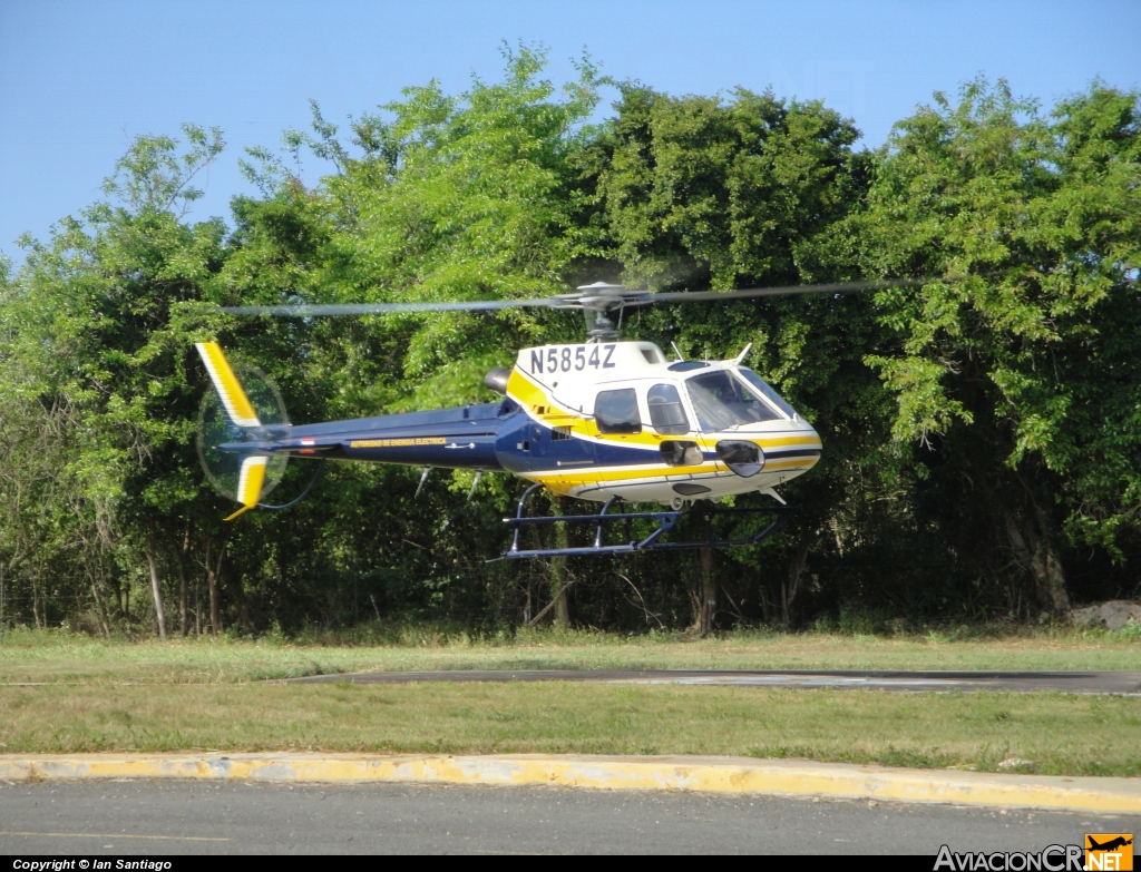 N5854Z - Eurocopter AS-350 - Autoridad de Energia Electrica