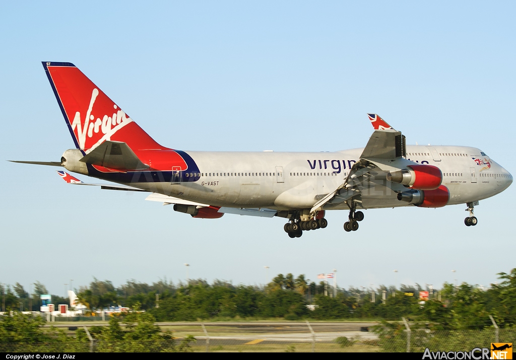 G-VAST - Boeing 747-41R - Virgin Atlantic