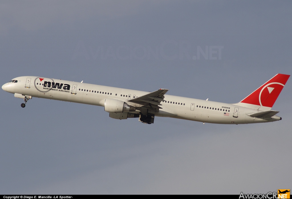 N589NW - Boeing 757-351 - Delta Air Lines