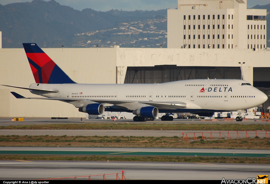 N666US - Boeing 747-451 - Delta (Northwest Airlines)