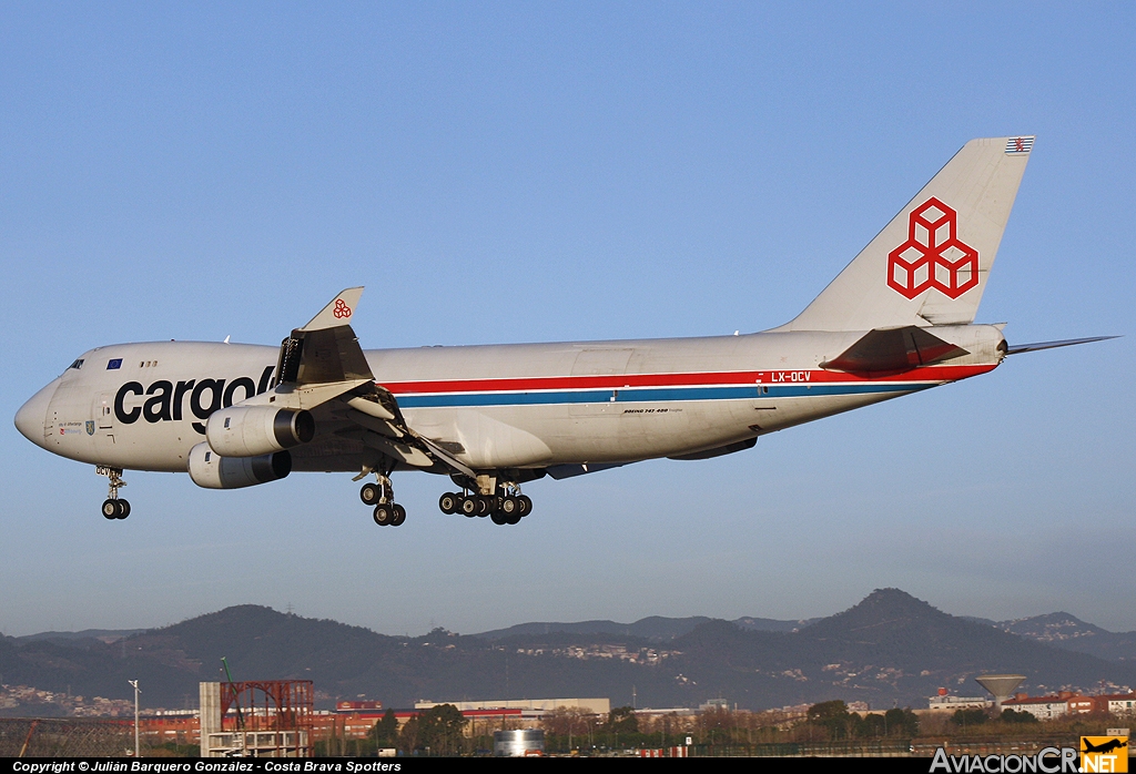 LX-OCV - Boeing 747-4R7F(SCD) - Cargolux Airlines International