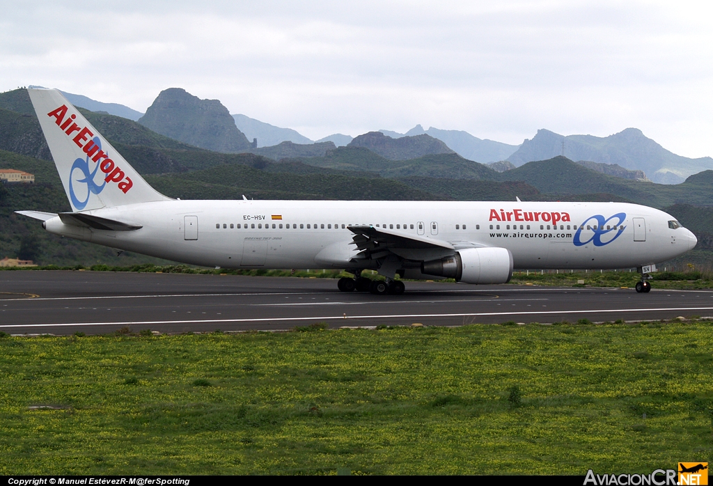 EC-HSV - Boeing 767-3Q8(ER) - Air Europa