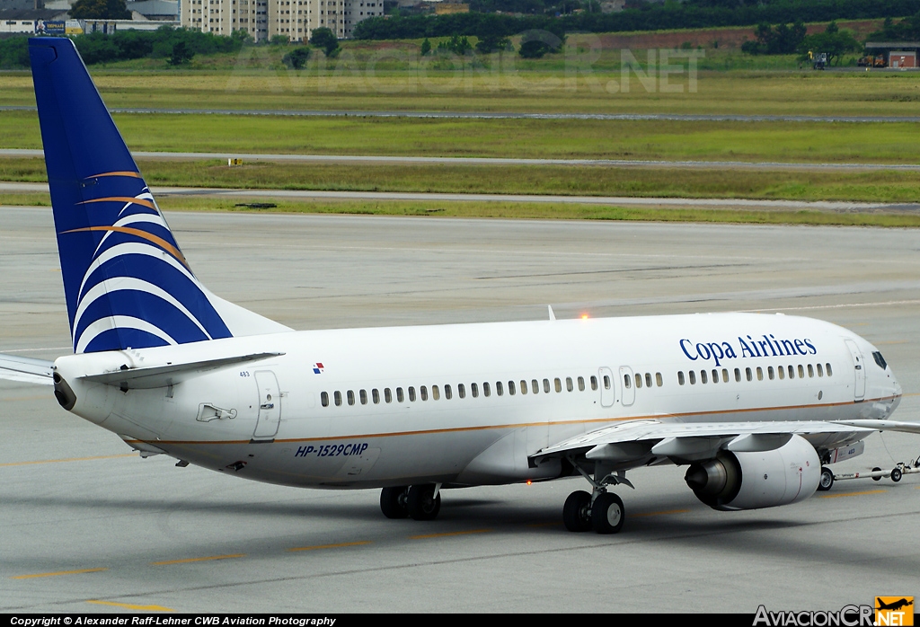 HP-1529CMP - Boeing 737-8V3 - Copa Airlines