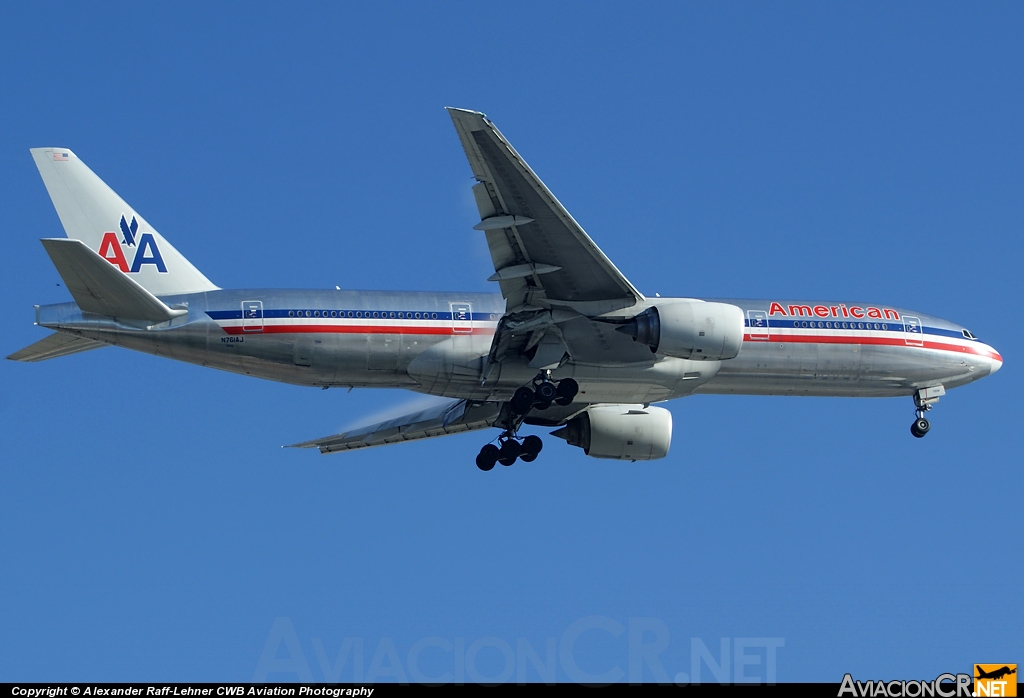 N761AJ - Boeing 777-223/ER - American Airlines