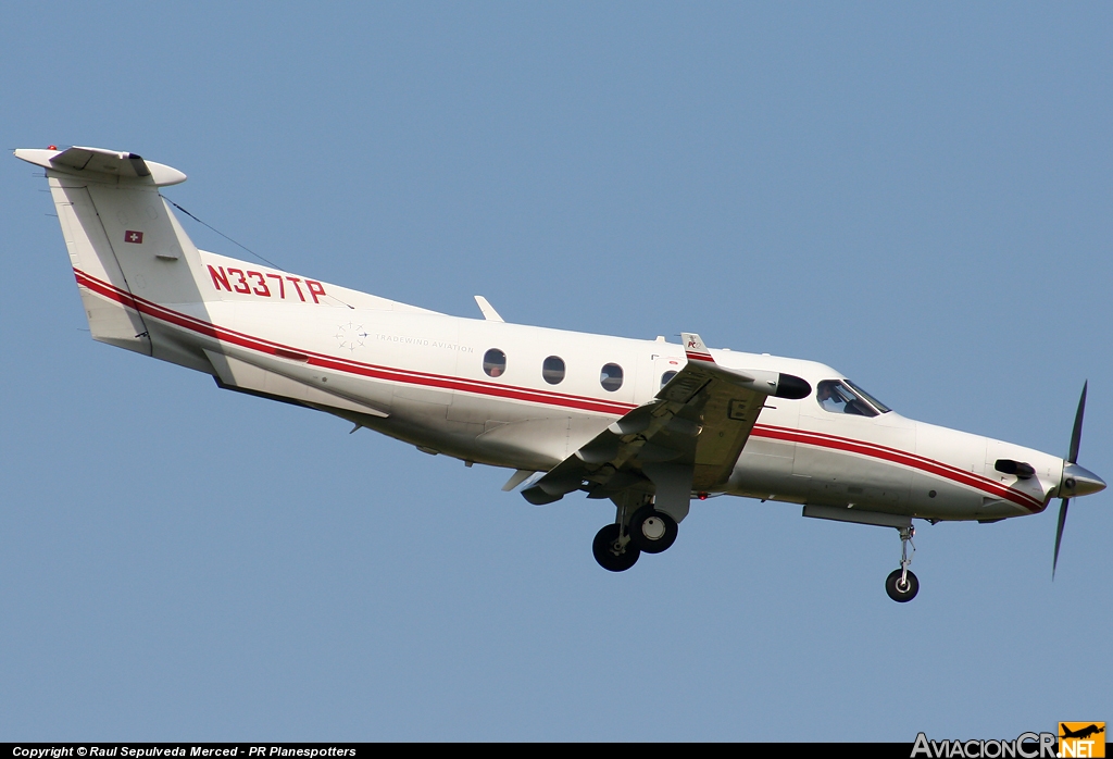 N337TP - Pilatus PC-12 - A & M PILATUS