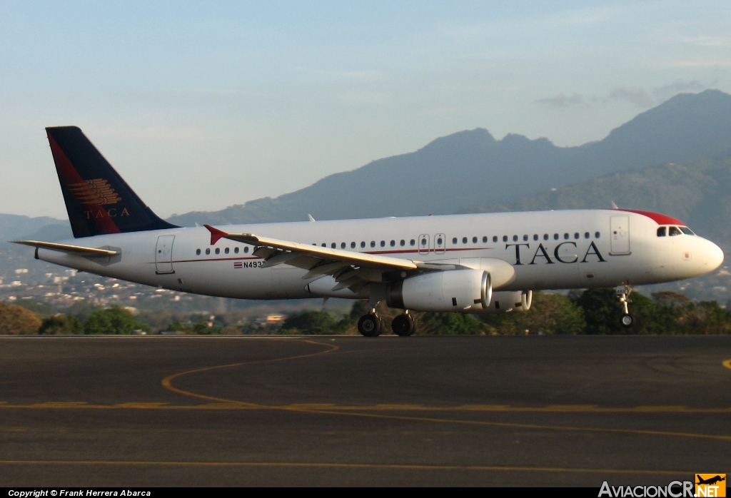 N493TA - Airbus A320-233 - TACA