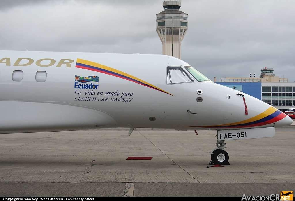 FAE-051 - Embraer ERJ-135BJ Legacy - Fuerza Aerea Ecuatoriana