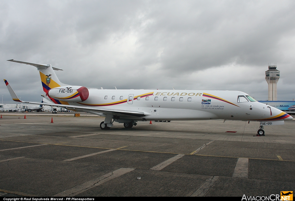 FAE-051 - Embraer ERJ-135BJ Legacy - Fuerza Aerea Ecuatoriana