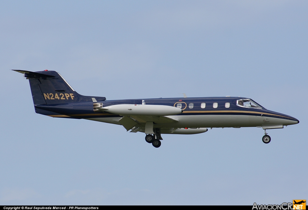 N242PF - Learjet 25D - Four Fox Air Inc.
