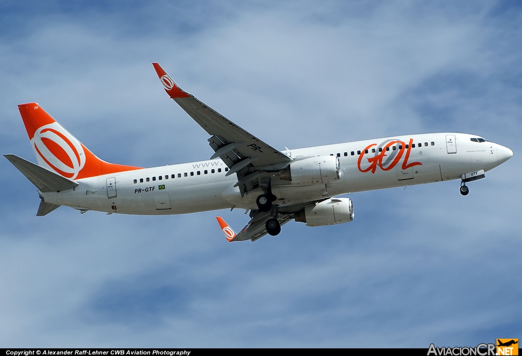 PR-GTF - Boeing 737-8EH - Gol Transportes Aereos