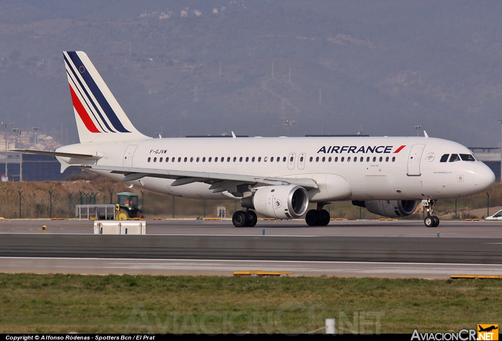 F-GJVW - Airbus A320-211 - Air France