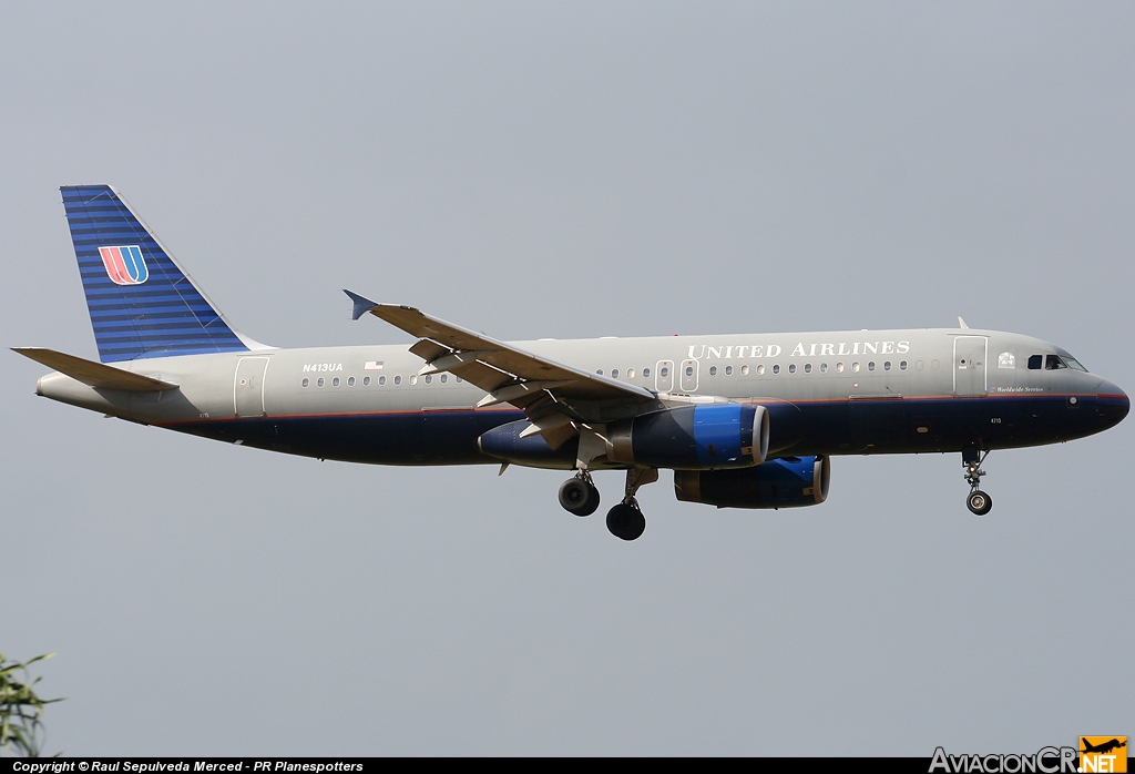 N413UA - Airbus A320-232 - United Airlines