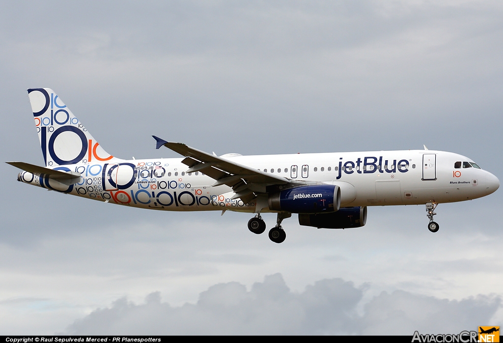 N569JB - Airbus A320-232 - Jet Blue