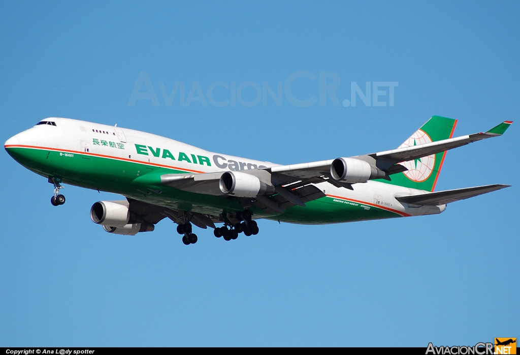 B-16401 - Boeing 747-45E(BDSF) - EVA Air Cargo
