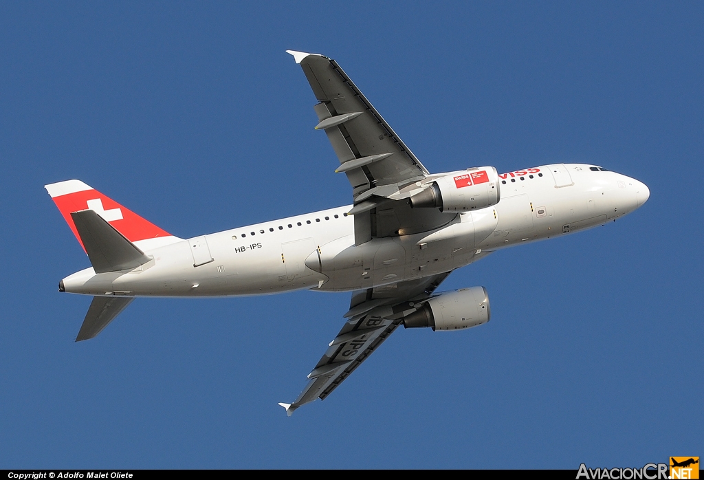 HB-IPS - Airbus A319-112 - Swiss International Air Lines