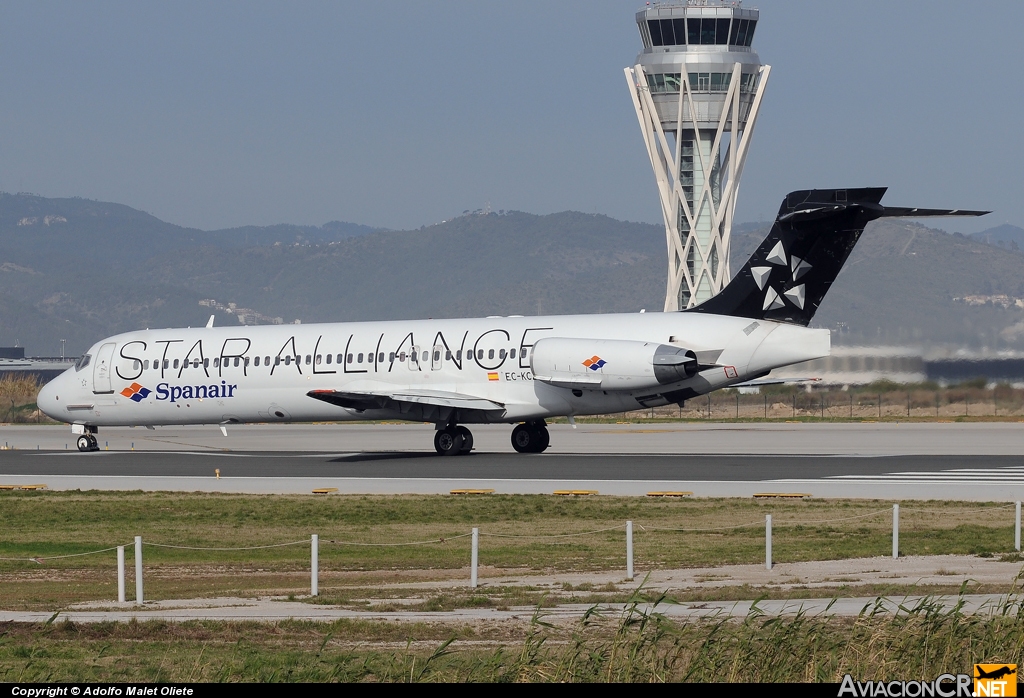 EC-KCZ - McDonnell Douglas MD-87 (DC-9-87) - Spanair