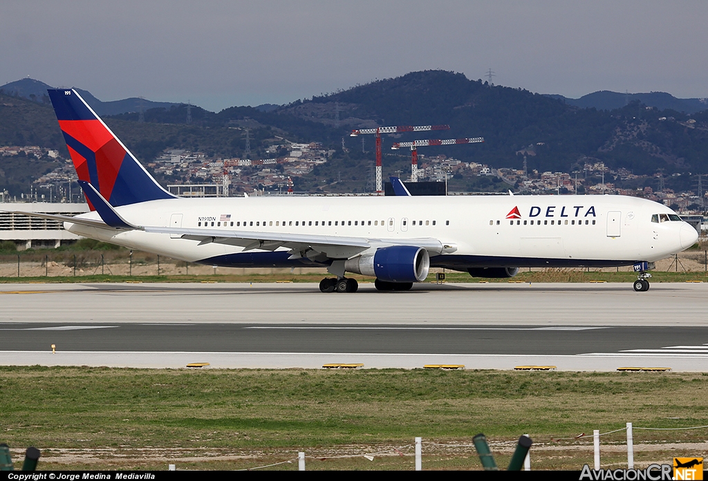 N191DN - Boeing 767-332/ER - Delta Air Lines