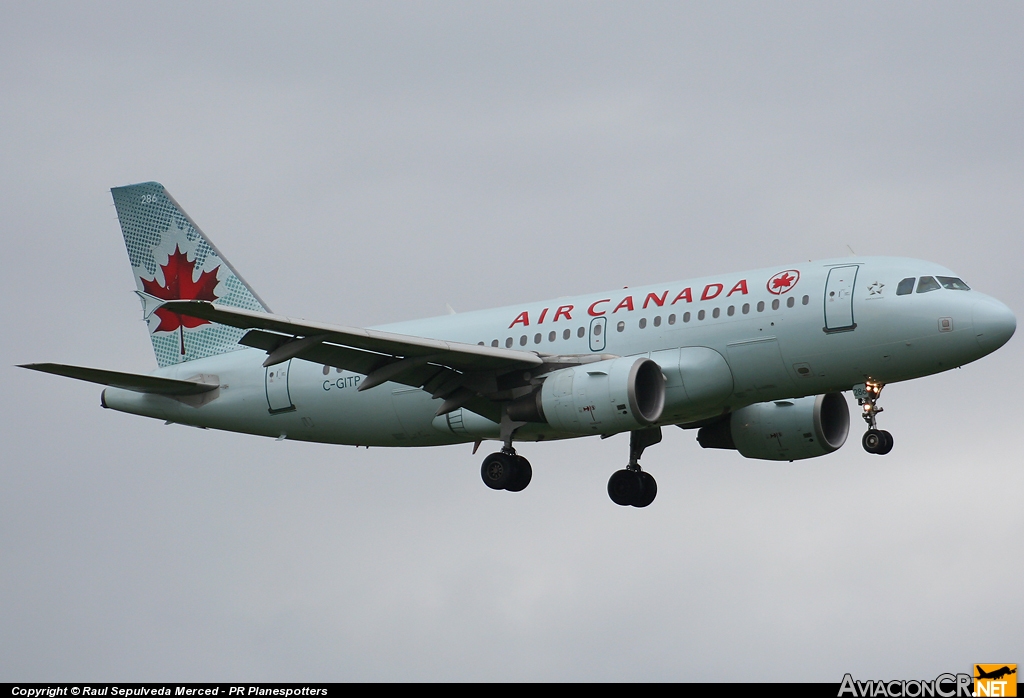 C-GITP - Airbus A319-112 - Air Canada