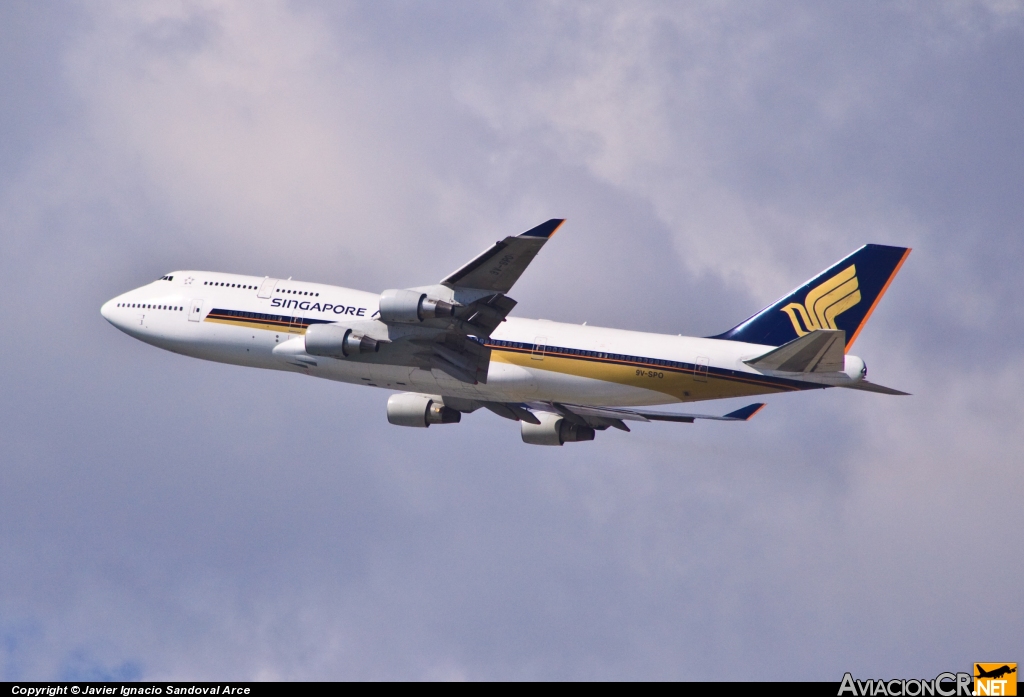 9V-SPO - Boeing 747-412 - Singapore Airlines