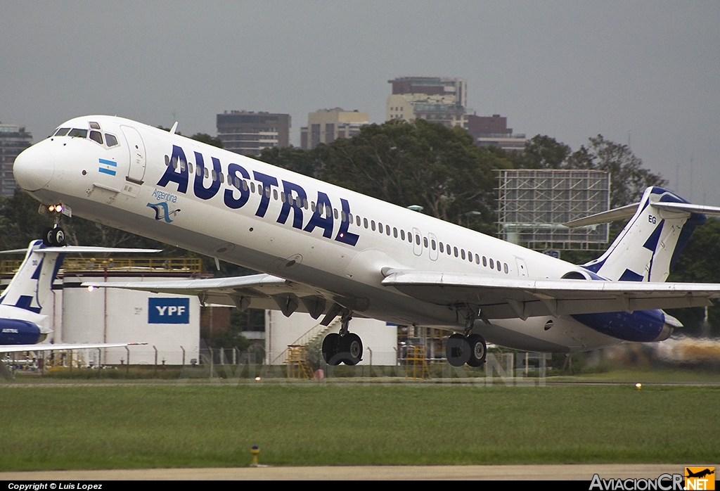 LV-BEG - McDonnell Douglas MD-83 (DC-9-83) - Austral Líneas Aéreas