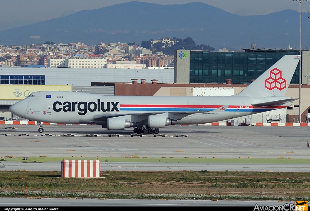 LX-GCV - Boeing 747-4R7F/SCD - Cargolux