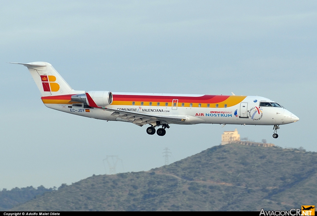 EC-JOY - Bombardier CRJ-200ER - Air Nostrum (Iberia Regional)