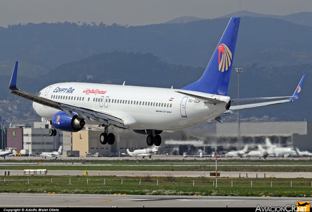 SU-GCP - Boeing 737-86N - Egypt Air