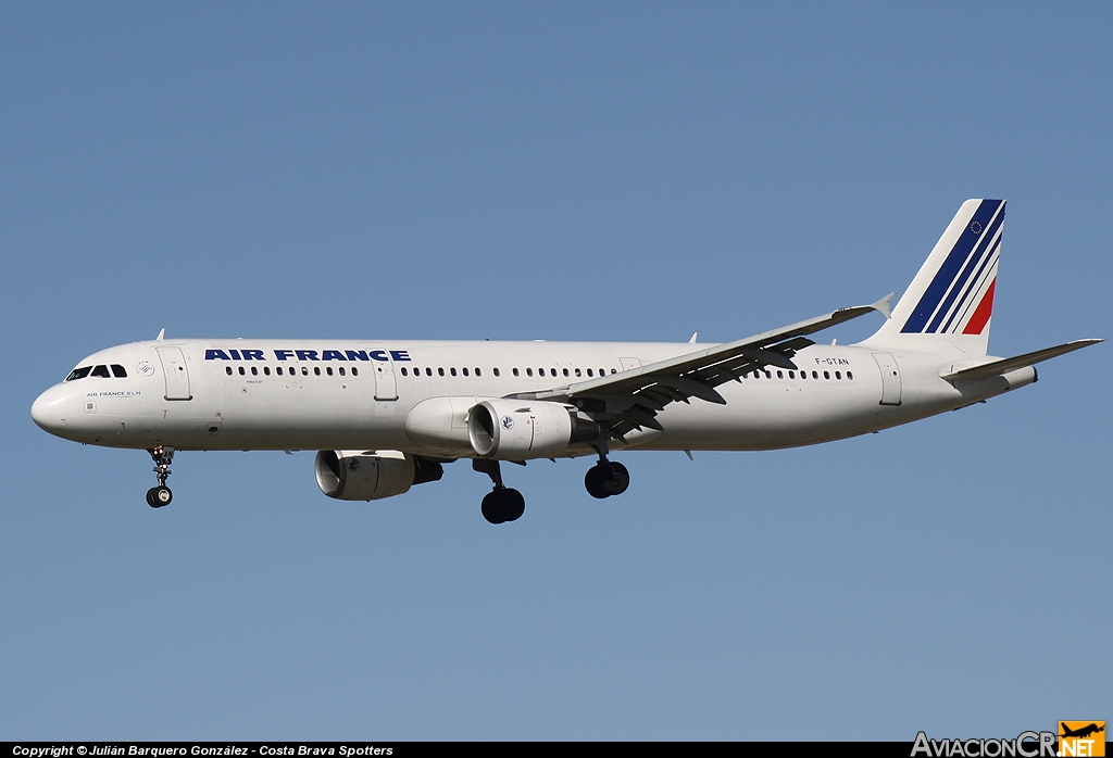 F-GTAN - Airbus A321-211 - Air France