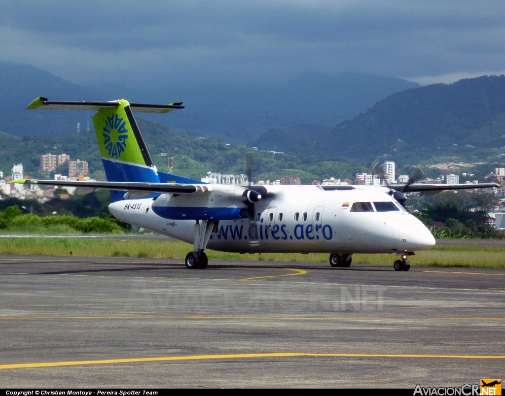 HK-4513 - De Havilland Canada DHC-8-202Q Dash 8 - Aires Colombia