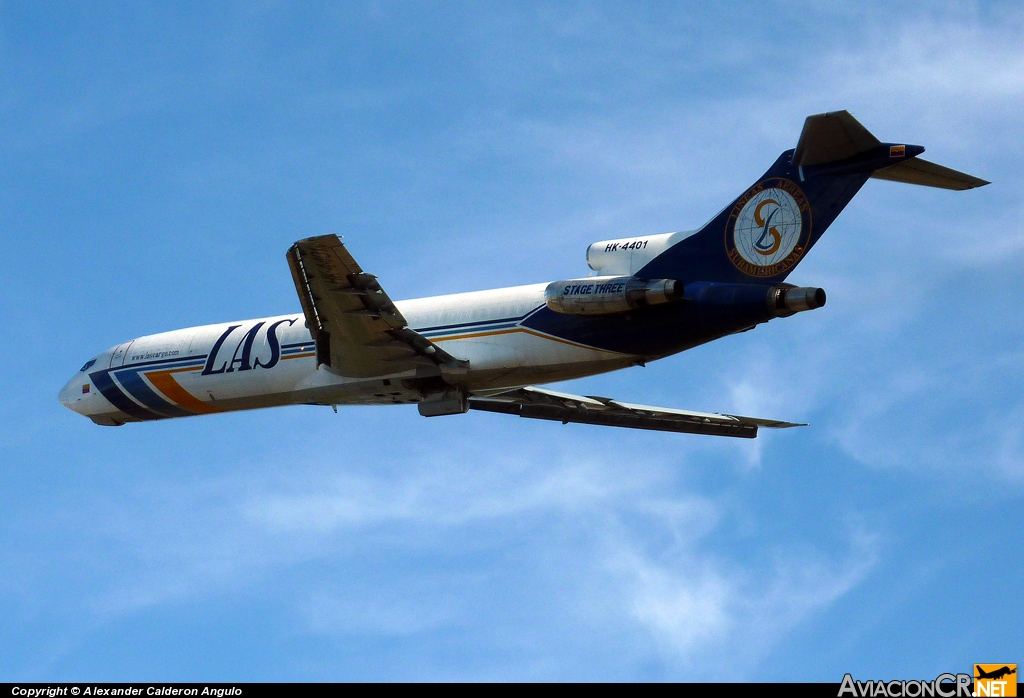 HK-4401 - Boeing 727-2X3/Adv(F) - Lineas Aereas Suramericanas