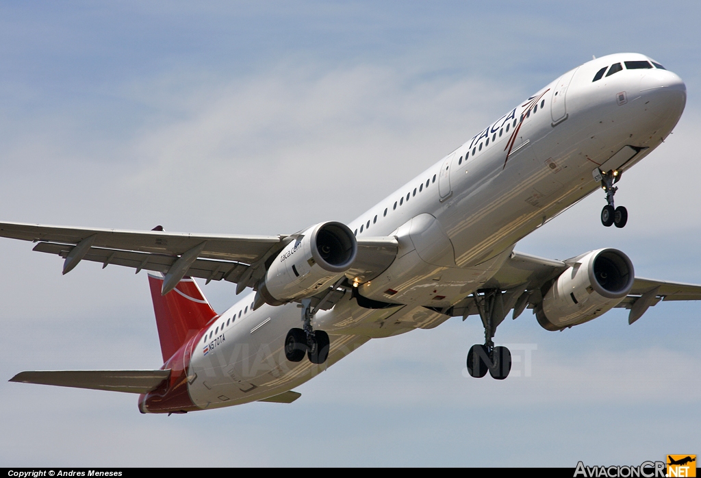 N570TA - Airbus A321-231 - TACA