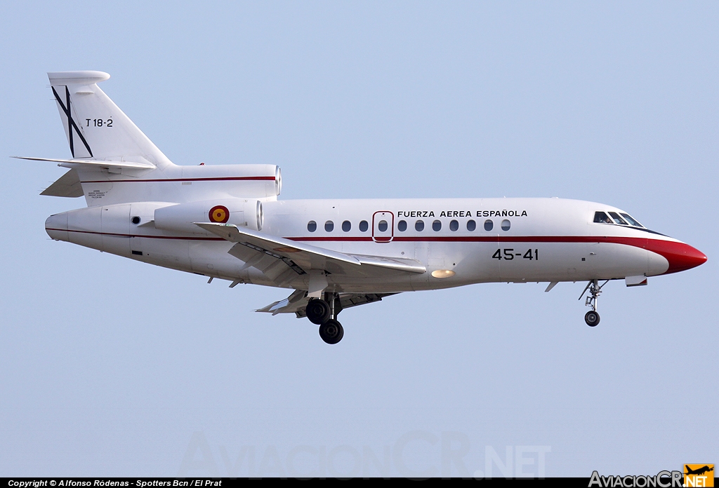 T.18-2 / 4 - Dassault Falcon 900B - Fuerza Aérea Espanola