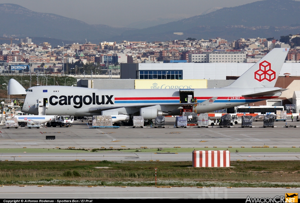 LX-GCV - Boeing 747-4R7F/SCD - Cargolux