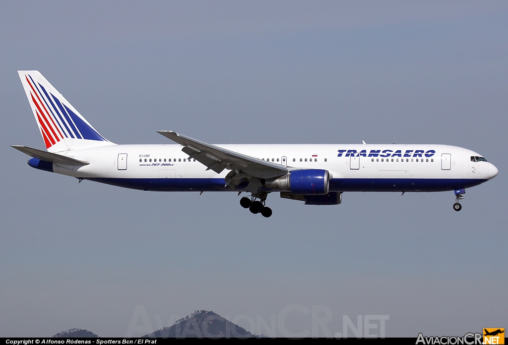 EI-UNF - Boeing 767-3P6/ER - Transaero Airlines