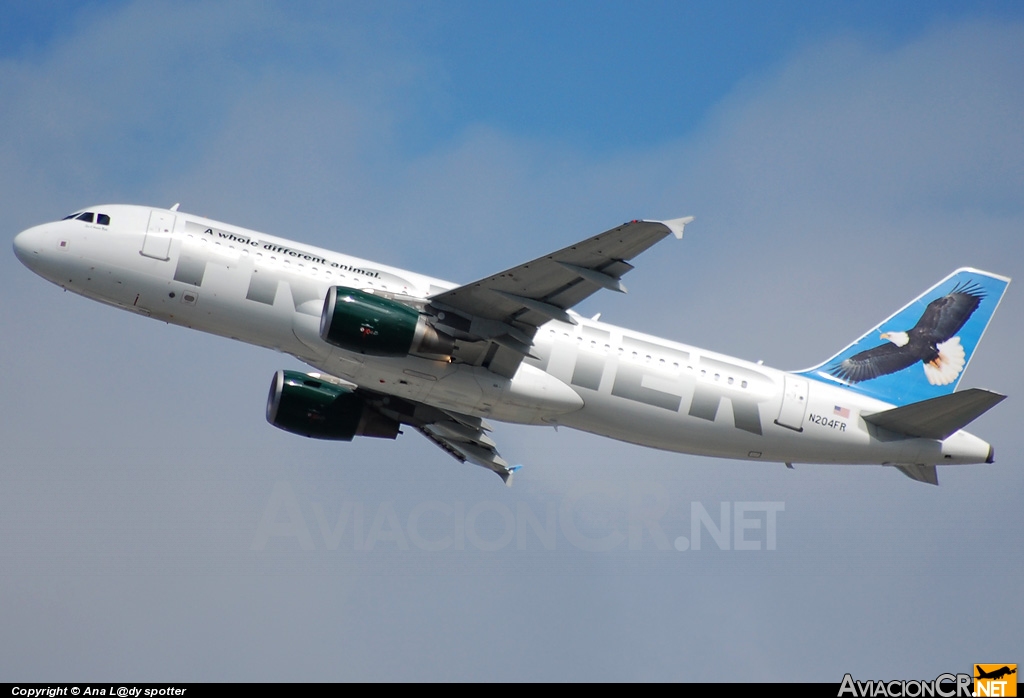N204FR - Airbus A320-214 - Frontier Airlines