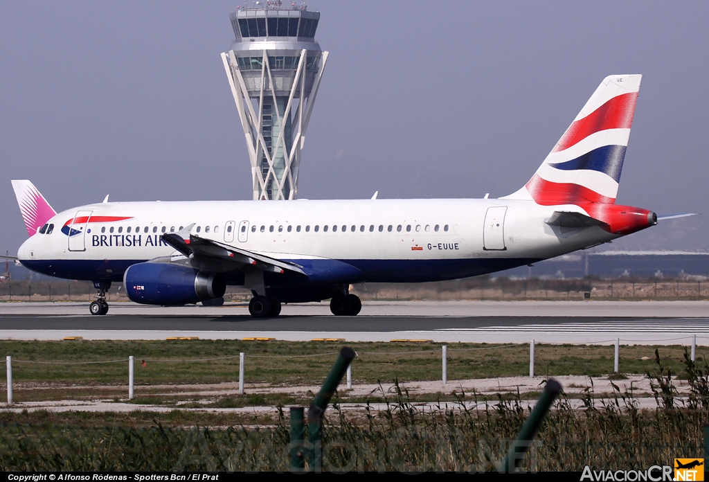 G-EUUE - Airbus A320-232 - British Airways